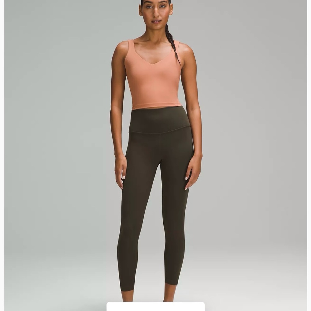 Lululemon Align Tank NWOT size 4 color Dusty Clay. Never worn
